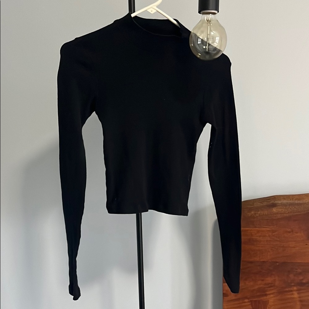 Black Long Sleeve Women's Top